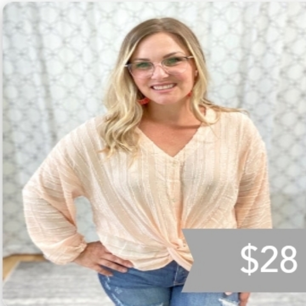 Entro knotted blouse